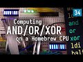 Doing Boolean Algebra on My CPU – Superscalar 8-Bit CPU #34