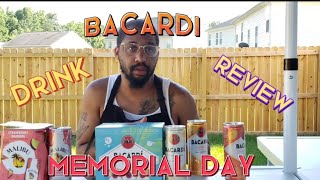 Bacardi | Bahama Mama, Rum punch, and Pina Colada | Drink Review | Memorial Day Part 2