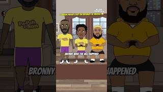 LeBron Freaks Out On Bronny \u0026 Druski 😂