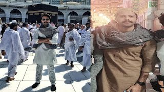 Fahad Mustafa Shares Adorable Picture While Performing Umrah