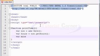 JavaScript Video Tutorial – 37/40 .Date Objects