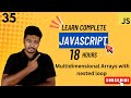 Multidimensional Arrays with nested loop