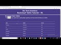 Bootstrap 4 Tutorials - 06 | Bootstrap 4 Basic Tables Tutorials | Bootstrap 4 Table Classes