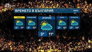 BTV Времето (30.12.2023 г. – сутрешна емисия)