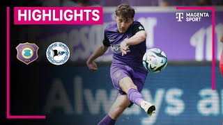 FC Erzgebirge Aue - DSC Arminia Bielefeld | Highlights 3. Liga | MAGENTA SPORT