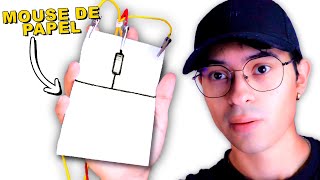 HICE un MOUSE de PAPEL que FUNCIONA!