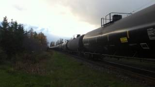 [HD]CN 504 (Oil) Montmagny Sub. Levis, Qc 25/10/13