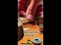 how to replace a broken bass guitar nut on vintage fender jazzbass shorts craft asmr guitar