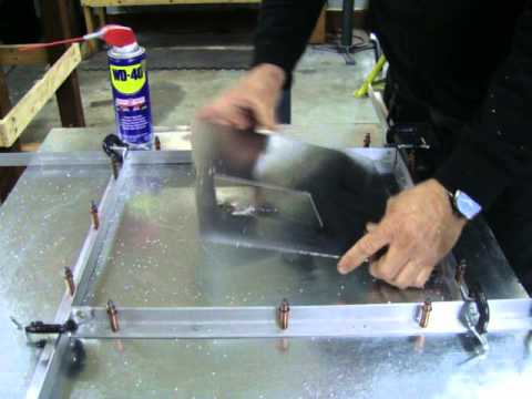 Making Perfect Square Holes in Aluminum Sheet Metal Making Perfect Square Holes in Aluminum Sheet Metal