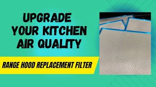 Range hood replacement filter, Vent hood filter replacement