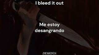 Linkin Park - Bleed It Out (Subtitulada al español- lyrics in spanish)