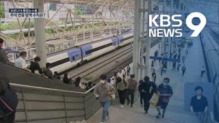 KTX는 창가 좌석만…음식점·영화관·카페 거리두기 필수! / KBS뉴스(News)