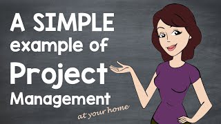 A SIMPLE example of PROJECT MANAGEMENT at your HOME 👩‍🎓
