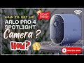 How to Set Up Arlo Pro 4 Spotlight Camera?