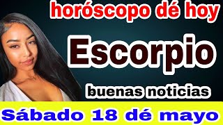 horoscopo de hoy Escorpio // Horóscopo Diario - Escorpio - 18 de Mayo de 2024