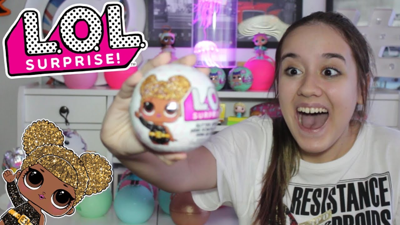 Abrindo Lol Surpresa Série Glitter Youtube