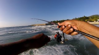 Natangay ng Alon ang huli kong Isda, nasama pati Lip Grip😭😭😭 | #ultralightfishing #fishing #ryobi