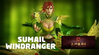 Sumail (Windranger) - Gameplay Dota 2