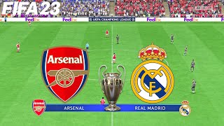 FIFA 23 | Arsenal vs Real Madrid - UEFA Champions League - PS5 Gameplay
