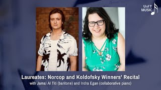 Thursdays at Noon - Laureates: Norcop and Koldofsky Prize Winners