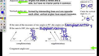 7.2 Identifying and Classifying Angles Lesson Video