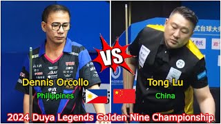 Dennis Orcollo VS Tong Lu | 2024 Duya Legends Golden Nine Championship