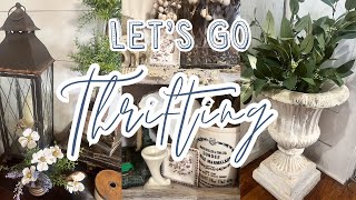 Let's Go Thrifting plus Thrift Haul and Style || Transforming Pieces into Something Special