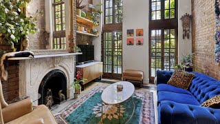 TOURING a GLAMOUROUS and UNIQUE TOWNHOME in CHELSEA NYC | 353 W 22nd St | SERHANT. Tour