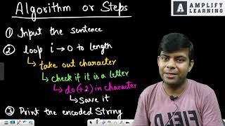 How to do Programming? | String Program in Java - Encoding or Cyclic Shift | ICSE Computer 2024