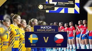 Sweden vs. Czechia - Match Highlights | European Golden League Women 2024