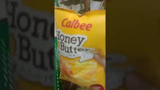 ASMR CALBEE HONEY BUTTER #satisfyingasmr