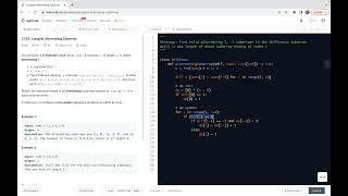 leetcode 2765. Longest Alternating Subarray - Dynamic Programming