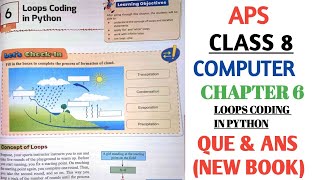 Army public school class 8 Computer| Live Wire | Chapter 6 LOOPS CODING IN PYTHON @nksclasses