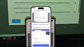 How to sync Yahoo Calendar to eCalendar？