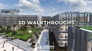3D Architectural Walkthroughs Portfolio 2021