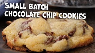 Quick \u0026 Easy Small Batch Chocolate Chip Cookies - Ready in No Time!