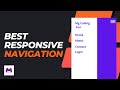 How to create a responsive navigation using React.js | Mg Coding Fun