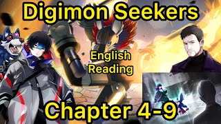 Digimon Seekers Novel: Chapter 4-9 with English Reading #digimon #digimonseekers