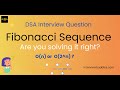 Fibonacci Series with Dynamic Programming (Memoization Technique)