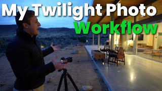 How I Shoot Real Estate Twilight Photos | My Simple Workflow