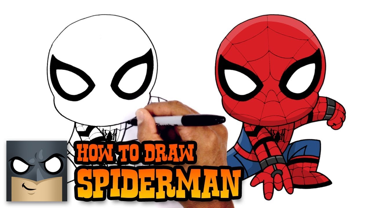 How To Draw Spiderman Spiderman Homecoming Youtube How To Draw Spiderman Spiderman Homecoming Youtube