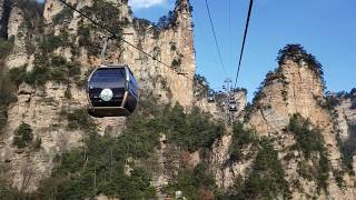 Tianzishan Cableway, Wulingyuan, Zhangjiajie National Park 2019