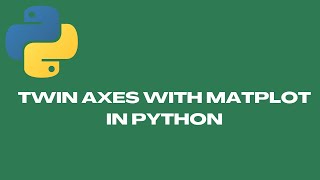 Twin Axes with Matplot in Python #rlanguagestatistics #python #twinaxes