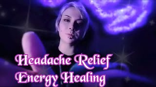 Reiki ASMR | Headache and Tension Relief (No Talking) 🌌