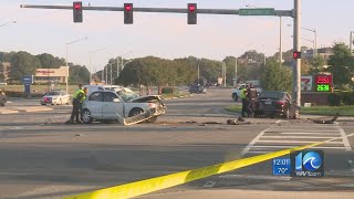 2 dead, 1 hurt after 3-vehicle crash in Va. Beach