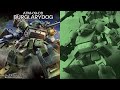 VOTOMS plastic model review [HG ATM-09-DD BURGLARYDOG & EXPANSION PARTS SET3] ARMORED TROOPER VOTOMS