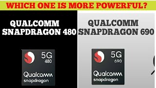 Snapdragon 690 VS Snapdragon 480⚡Sd 480 vs 690💥5G Cheapest Processor @Trakin Tech