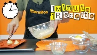 1 Minute 1 Recette : Madeleines