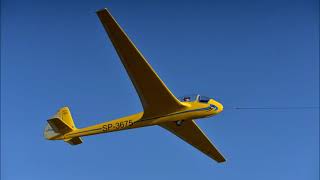 SZD-8 Jaskółka Oldgliders first flight