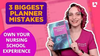 My 3 Biggest Planner Mistakes in Nursing School - Own Your Nursing School Journey | @LevelUpRN